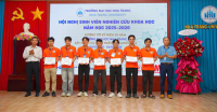 Sinh viên Khoa Nuôi trồng Thủy sản đạt thành tích ấn tượng tại Hội nghị Sinh viên Nghiên cứu khoa học cấp Trường năm học 2025–2026
