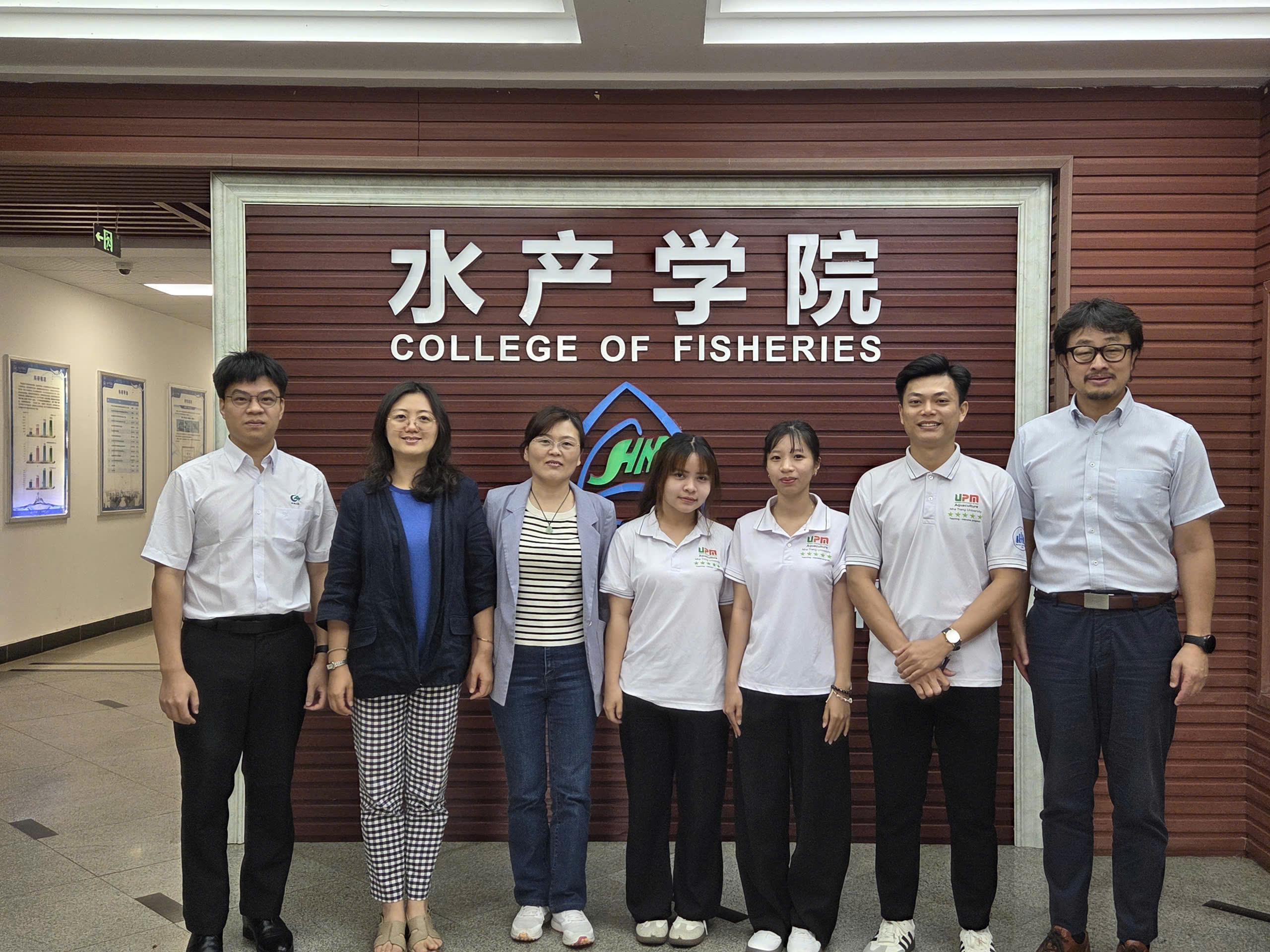 Thực tập tại Trung Quốc – Cơ hội vươn xa cho sinh viên ngành Nuôi trồng Thủy sản tại NTU