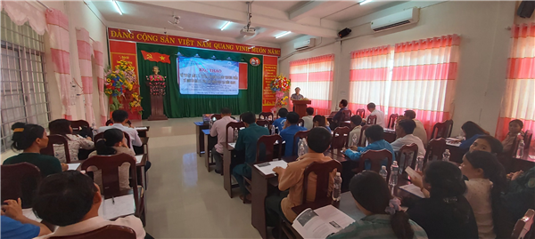 Viện Nuôi trồng Thủy sản tổ chức lớp Tập huấn và Hội thảo về Kỹ thuật sản xuất giống và nuôi thương phẩm cá bóp tại Kiên Giang