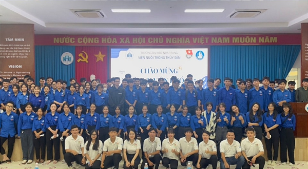 Trường Đại học Nha Trang, Viện Nuôi Trồng Thủy Sản đã tổ chức thành công chương trình "Giao lưu giữa BCH Đoàn Viện và Tân sinh viên Khóa 65"